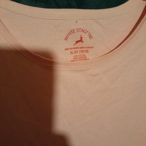white stag light pink XL t shirt